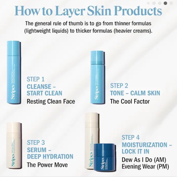 Stripes Dew As I Do Brightening & Hydrating Moisturizer Set Price of $25 SALE - Picture 6 of 10